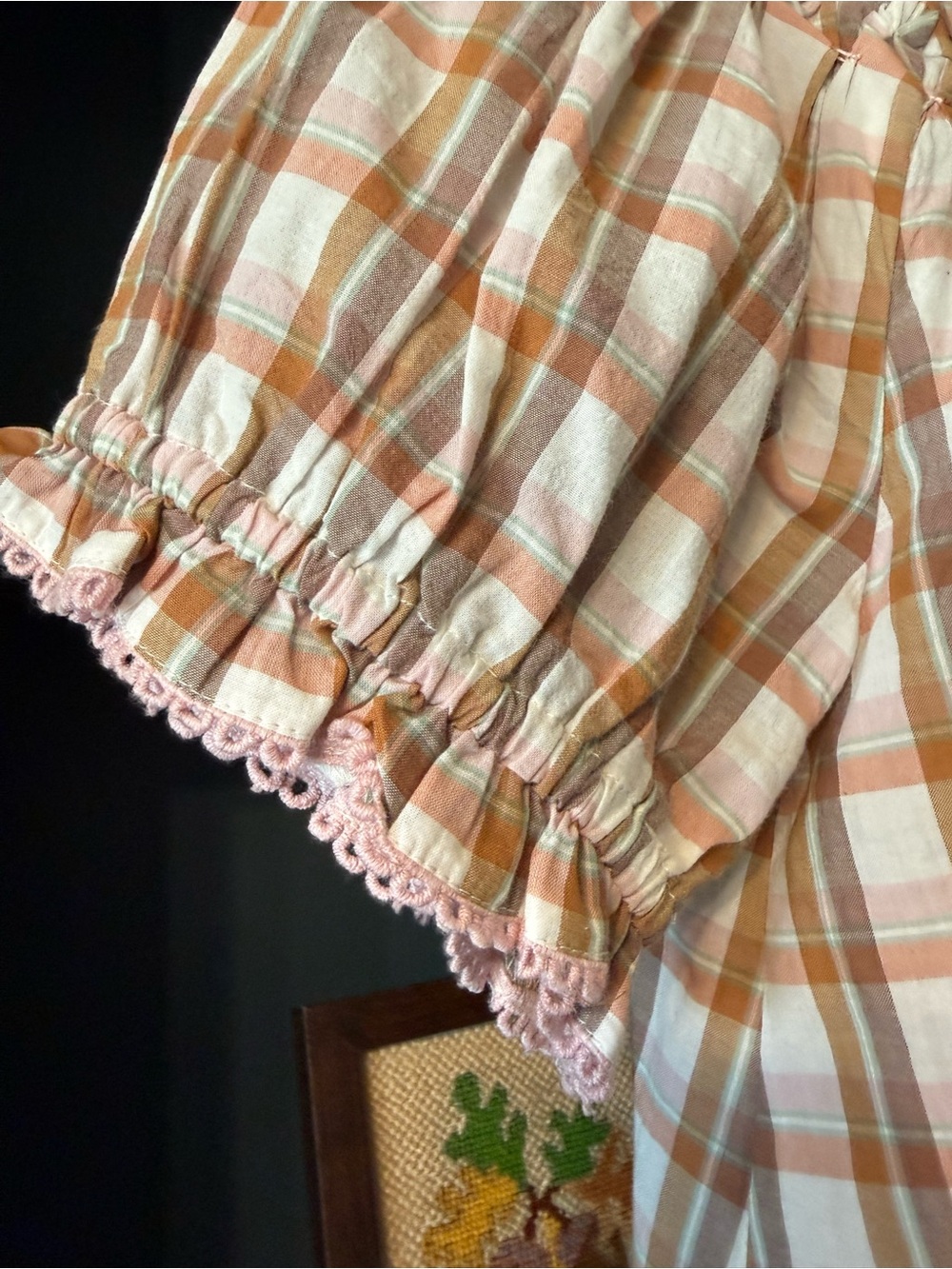 Anthropologie Small plaid top - Picture 6 of 6